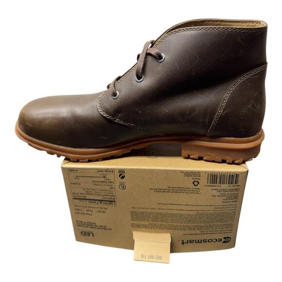 NWOT BOGS Chukka Boots Women'S 9 Pearl Brown Leather Waterproof Booties - Picture 5 of 13